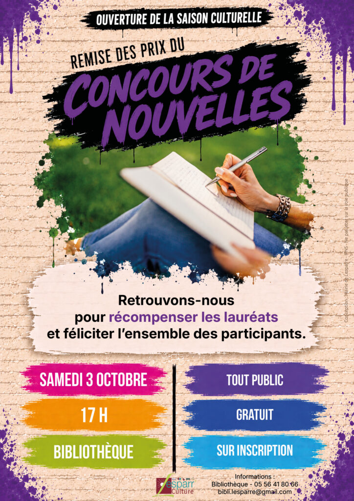 2026.10.03 - Remise prix concours de nouvelles