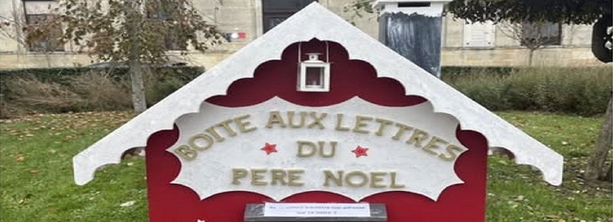 Boite aux lettres Père Noël – Bandeau
