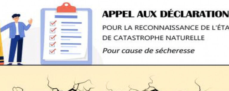 Demande Reconnaissance Catastrophe Naturelle Sécheresse