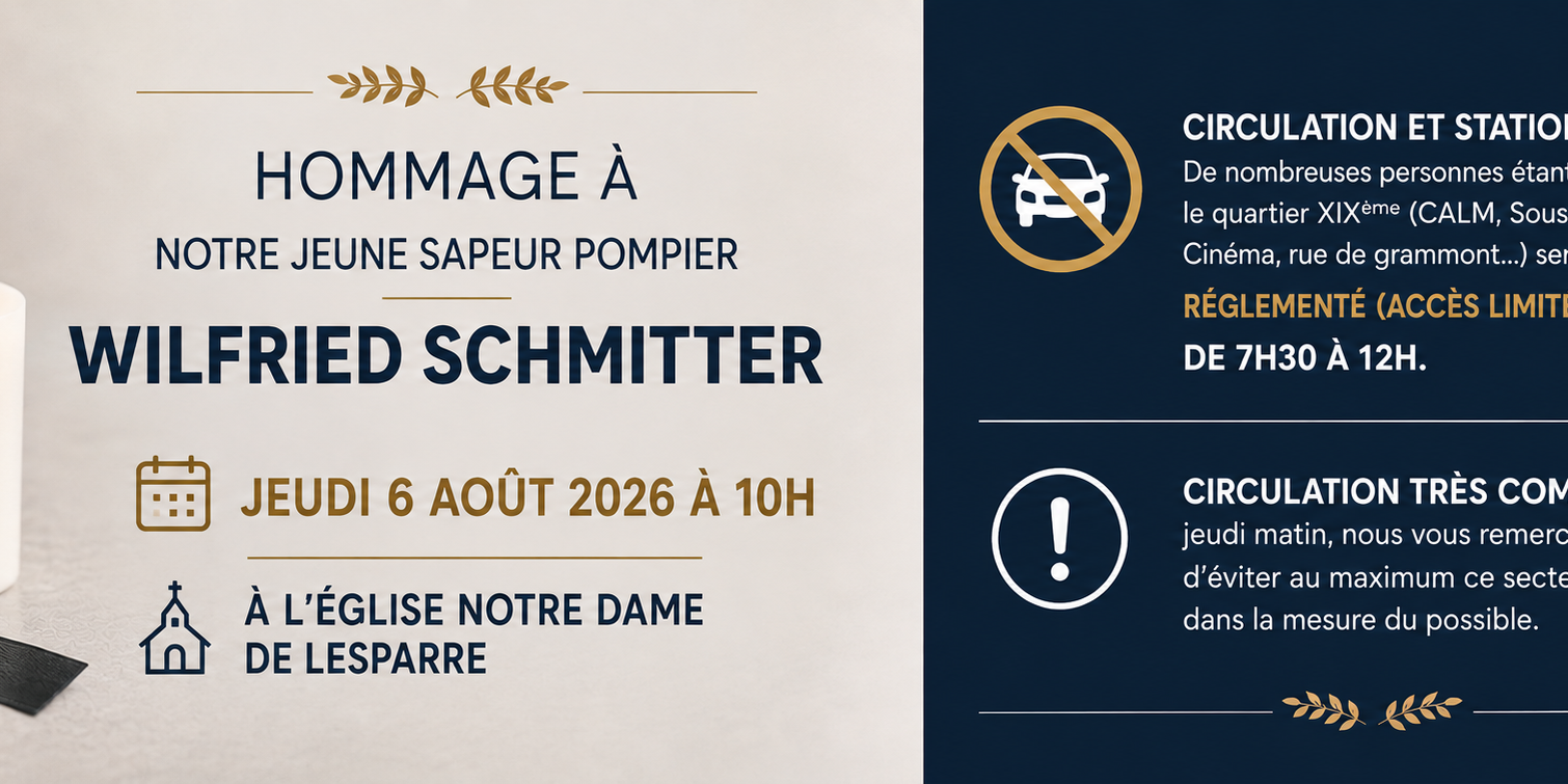 Obsèques pompier