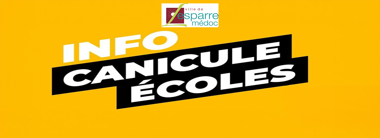 canicule écoles